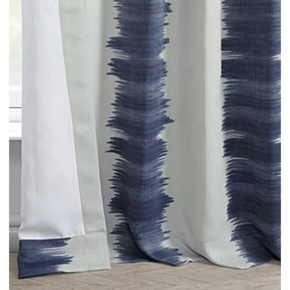 Exclusive Fabrics & Furnishing Flambe Light-Filtering Rod Pocket Back  50x120 - Picture 3 of 3